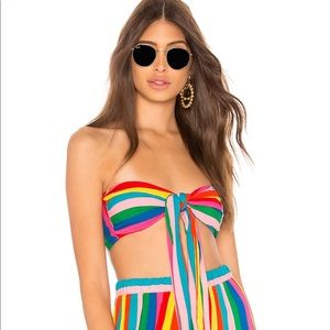 Kenny Scarf Top in Tulum Stripe Cruise